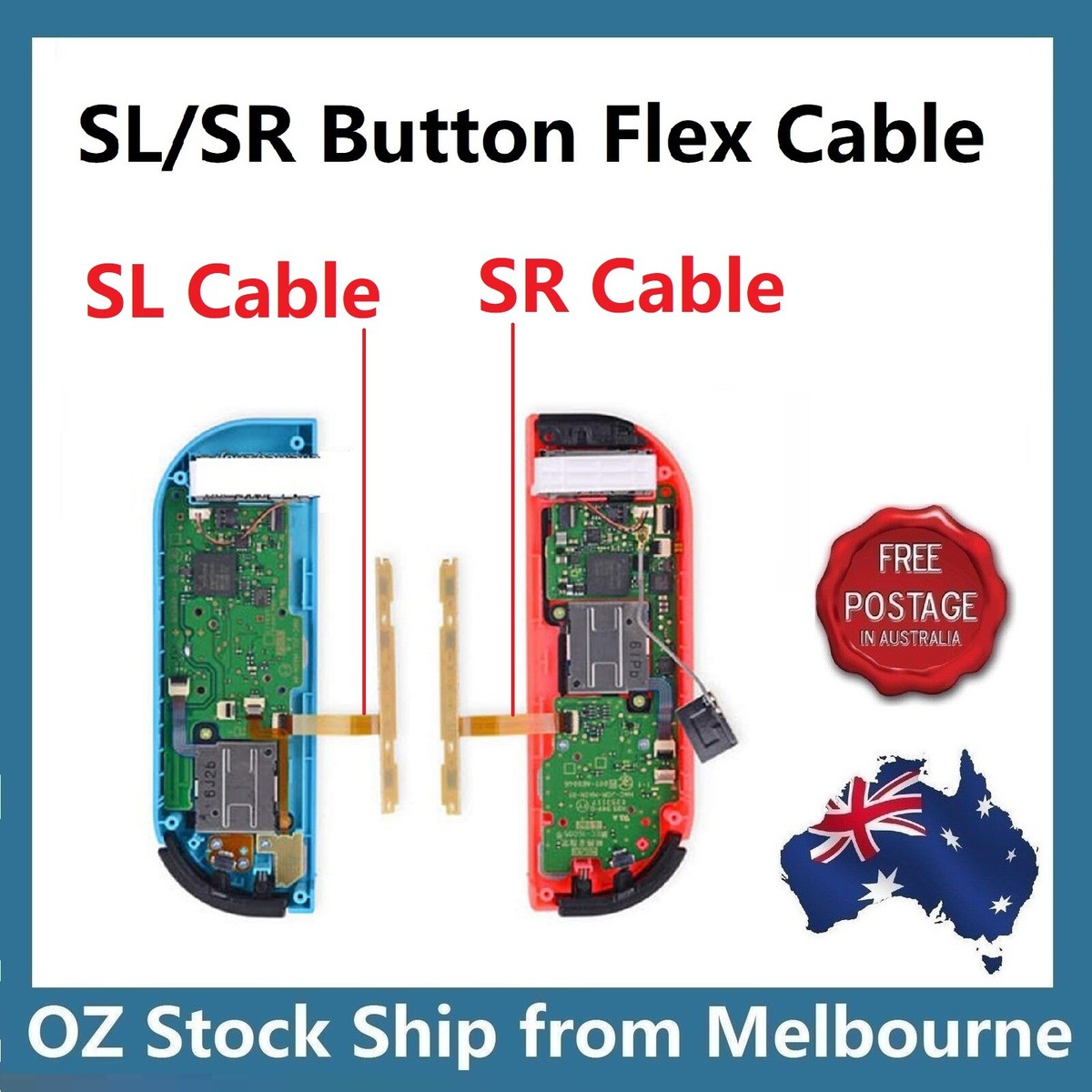 Button Flex Cable Nintendo Switch Sl Sr Button Replacement Ribbon