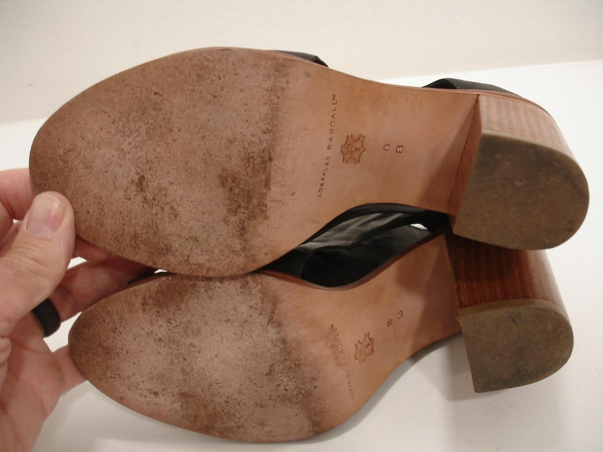 LOEFFLER RANDALL Gigi Heel Leather Open Toe size 9 | eBay Loeffler Randall Gigi Booties display picture 1