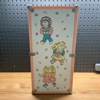Vintage Cabbage Patch Doll Wardrobe Trunk Carrying Case 18"