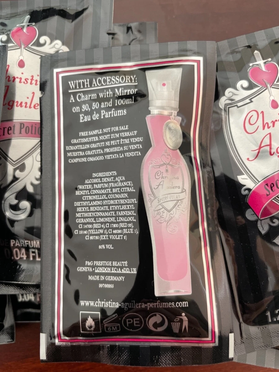 Christina Aguilera secret potion EDP 1.2 travel size 30ml total NIB