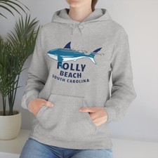 Folly Beach, SC - Unisex Heavy Blend  Hooded Sweatshirt