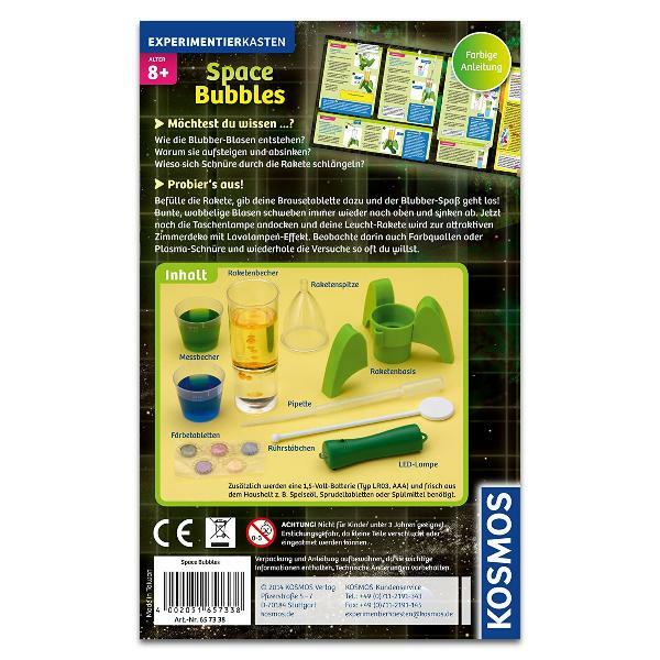 Thumbnail - Kosmos Experimentier Set Space Bubbles Mitbringspiel Mini Raketen