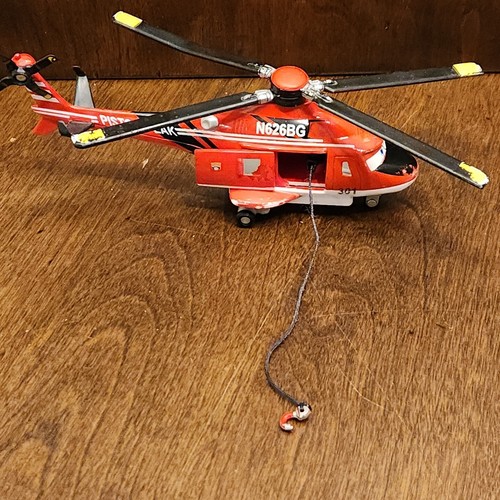 Disney Pixar Planes Piston Peak Red Blade Ranger Helicopter Diecast
