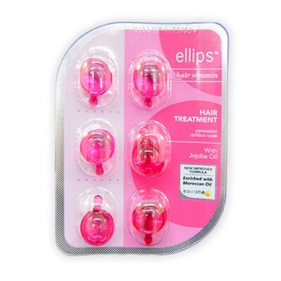 Ellips Hair Vitamin Moroccan Jojoba Oil Nourish Natural Smoother Hairstyling