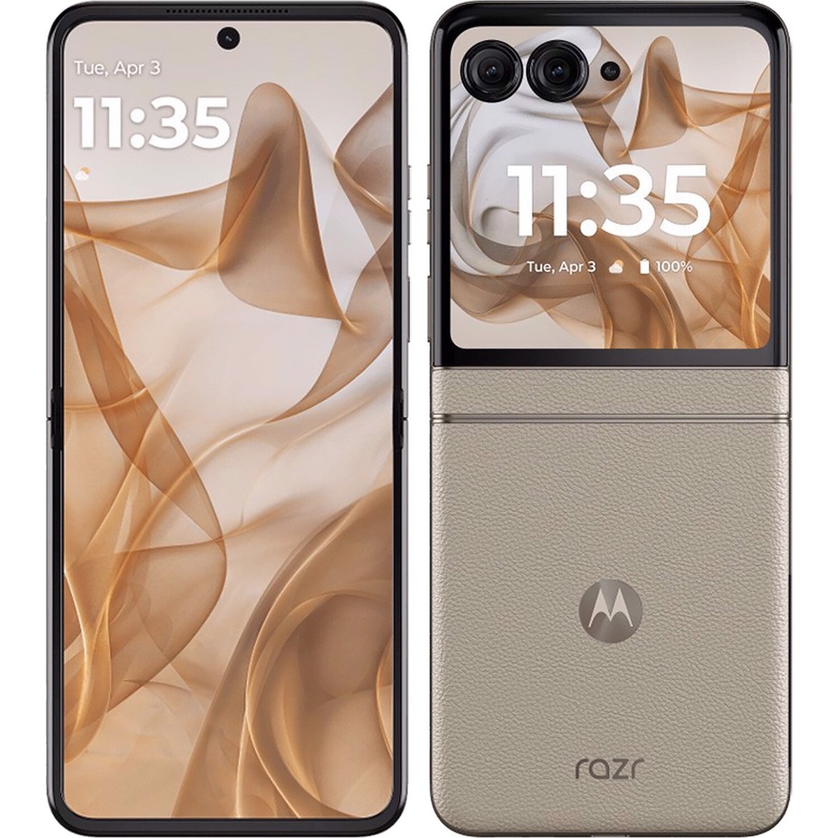 Motorola Razr 50 5G Beach Sand 256GB + 8GB Dual-SIM Unlocked