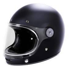 Integral Helm Motorrad Stormer Glory Black Pearly Cafe Racer Custom Vintag Retro