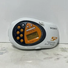 SONY Walkman SRF-M80V 25 Preset Channels Mega Bass AM/FM Radio, With Headphones
