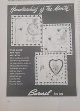 1959 Burmel Handkerchief of the month true loves for your Valentine ad