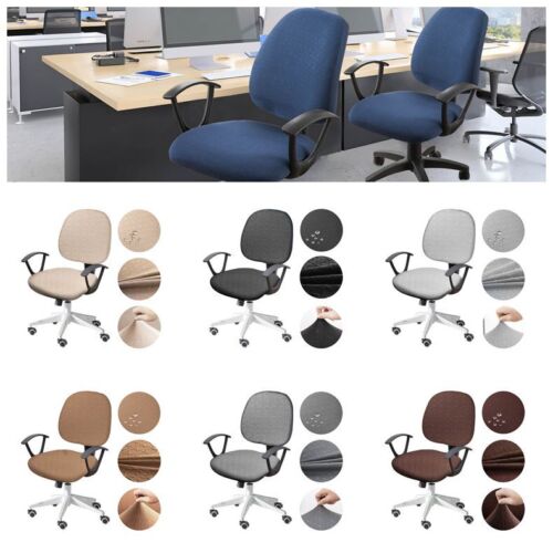 Chair Cover Thicken Solid Office Split Seat Cover Anti-dust Armchair Cover