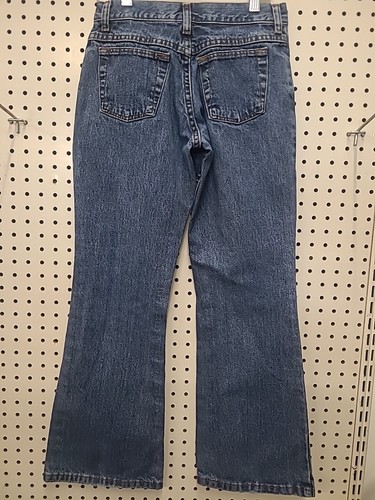 Britannia Girls Denim Jeans Size 12R Flared Legs - Picture 7 of 7