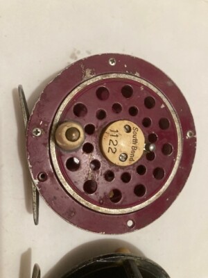 ビンテージオーシャンシティ No. 35 フライリール - アメリカ製 MADE USA Ocean City #35 FLY FISHING Reel & SOUTH BEND #1122