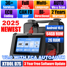 2025 XTOOL D7S Full System Diagnostic Scanner...