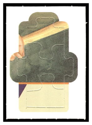 1990 Donruss Puzzle Pieces #34-36 Carl Yastrzemski - Boston Red Sox