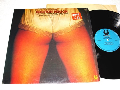 Houston Person "Wild Flower" 1978 Jazz LP, Nice VG++!, on Muse, Cheesecake Cover