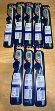 8 Lot, Oral-B Vivid Whitening Dual Action Toothbrush Medium Bristles Multi-color