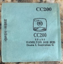 Original NOS G-S "CC" Wristwatch Crystals - Many Variations Available 