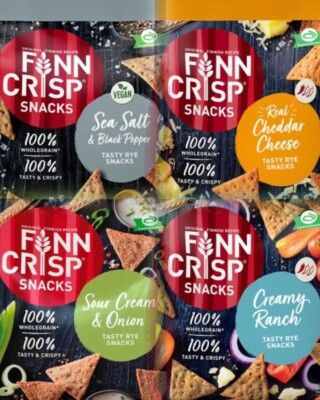 Finn Crisp Snacks Mix Variante Roggenchips Vollkorn Chips Party Snack 600 g