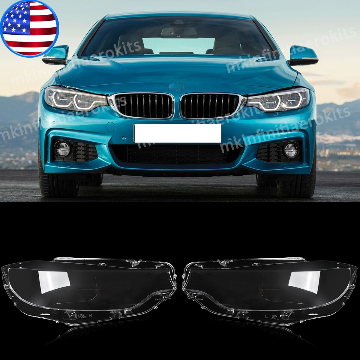 For BMW F32 F33 F36 420 425 428 F80 F82 M3 M4 2018-2020 2X