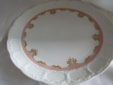 Krautheim Rialto gold rosa Speiseteller