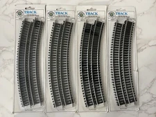 Lot of 4 Bachmann Curved 18" Radius Track 4 Pieces per Pack 44102 New HO Scale