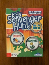 Kids Scavenger Hunt - Active Game Indoors or Outdoors - New sealed box- Ages 6 