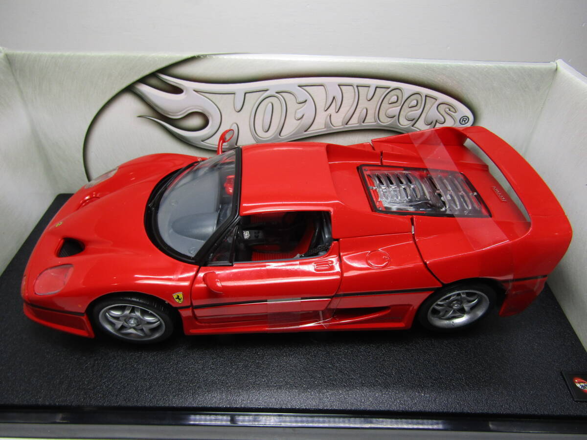 お歳暮・冬ギフト特集2024 Ferarri 1/18 Ferrari F50 Rosso Red 1995 Made By Mattel 乗用車