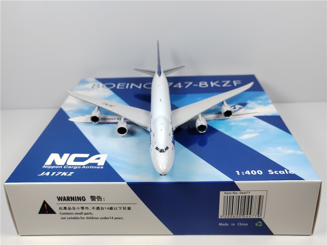 Rare)1:400 Phoenix PH04477 Nippon Cargo Airlines B747-8F