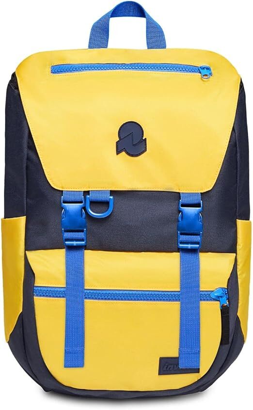 ZAINO INVICTA JOLLY X COLORBLOCK LEGACY GRS blu e giallo