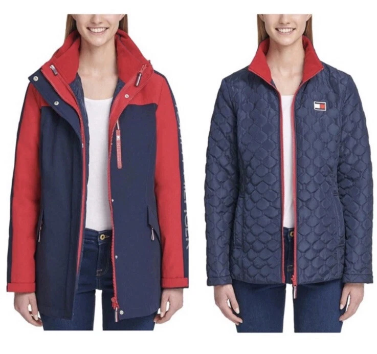 Tommy hilfiger ladies 3 in store 1 jacket