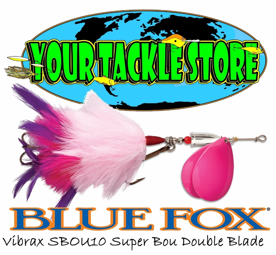 Blue Fox SBOU10 Vibrax Super Bou Doble Giro Tú eliges Color y Cantidad DESCONTINUADO Foto 3 de 3
