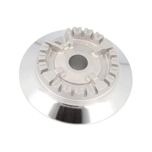 45mm Small Flame Spreader Crown For Smeg Hobs Genuine Part - Picture 3 of 8