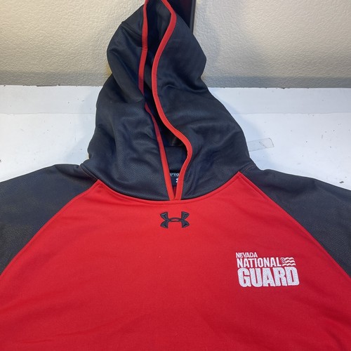 NEU UNDER ARMOUR NV National Guard Military HOODIE KAPUZENSWEATSHIRT Gr. Herren L