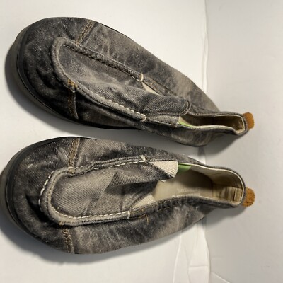 Boys Grey Timberland Earthkeepers Slip-On Shoes Size 5 M