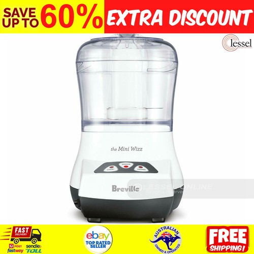 Breville Mini Wizz Food Processor White 