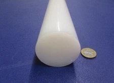 Hdpe White Round Rod 2.00" Diameter x 36" Long