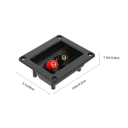2 Pcs Junction Box Speaker Terminals for Subwoofer with Connector - 第 3/12 張圖片