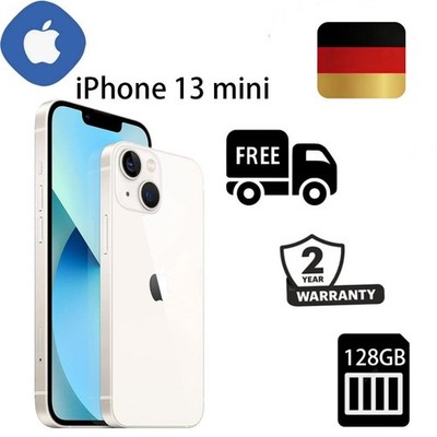 NEU Apple iPhone 13 mini - 128GB - Starlight (Ohne Simlock) (Dual-SIM)  OVP