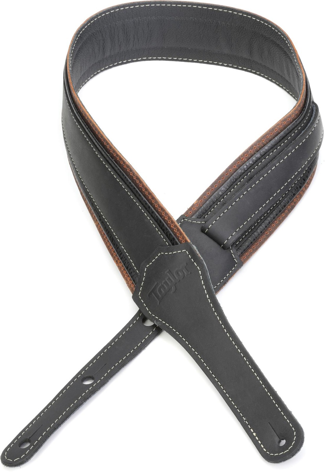 Кожаный ремешок для гитары Taylor American Dream - КоричневыйЧерный 15790₽