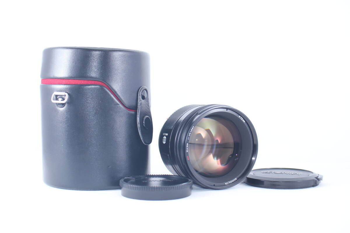 Minolta MINOLTA AF 85mm f1.4 fully active X842 | eBay