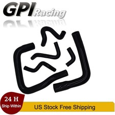 Silicone Radiator Hose Kit Black Fit 1986-1993 1991 1992 Mustang Gt Lx Cobra 5.0