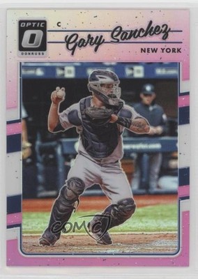 2017 Panini Donruss Optic Pink Prizm Gary Sanchez #122 e2h