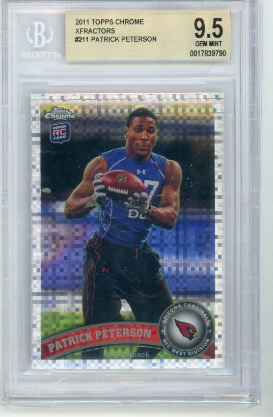 Patrick Peterson Topps Chrome #211 X-Fractor