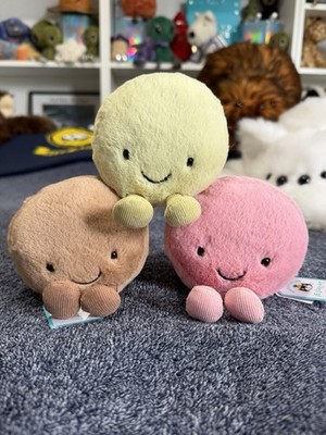 NWT Jellycat Max, Mona, Mia Macaron Lot of 3
