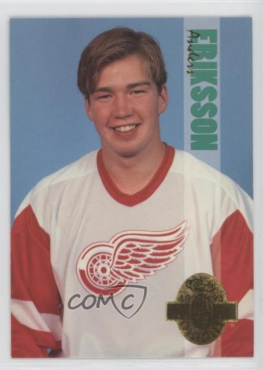 1993 Classic Four Sport Collection Anders Eriksson #203 Rookie RC 0e4k