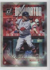 2018 Panini Donruss Dominators Silver 47/349 Mookie Betts #D1 1u0