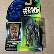 Star Wars The Power Of The Force Chewbacca Action Figure New In Packaging