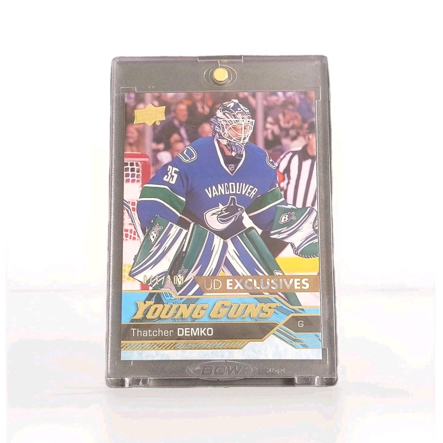 2016-17 Upper Deck - Young Guns Thatcher Demko #472 Exclusives /100 (RC) Canucks