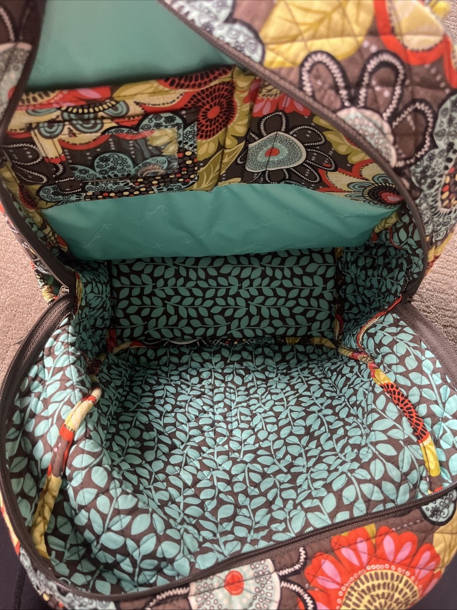 Vera Bradley Quilted Backpack Mint Floral Print Retired Pattern Vera Bradley Outlet: Must-Have Coastal Prints for Summer  main image 2