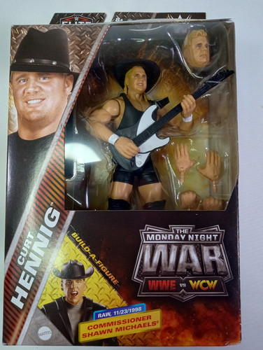 WWE Elite Monday Night War Kurt Hennig Figur Serie 4 Mattel WCW Mr Perfect - Bild 1 von 6