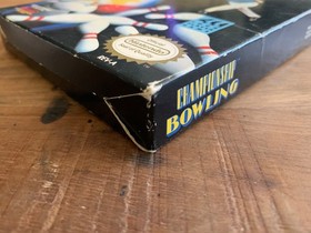 NES Nintendo Championship Bowling Complete In Box  (No Poster)  Good Condition